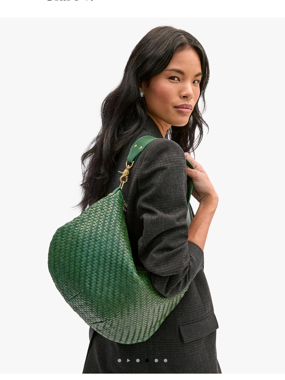 Clare V. Evergreen Moyen Messenger (SOLD OUT)